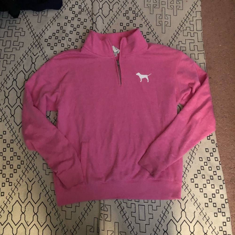 PINK quarter zip